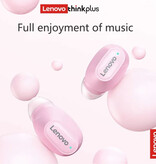 Lenovo Écouteurs sans fil Thinkplus XT62 - Écouteurs Bluetooth 5.3 HiFi TWS Rose