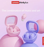 Lenovo Bezprzewodowe słuchawki Thinkplus XT62 - słuchawki Bluetooth 5.3 HiFi TWS fioletowe