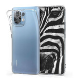 Stuff Certified® Funda Transparente Xiaomi Mi 11T Pro - Funda Transparente de Silicona