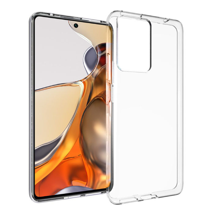Xiaomi Mi 11i Transparent Case - Silicone Clear Cover