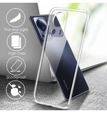 Stuff Certified® Funda Transparente Xiaomi 12T - Funda Transparente de Silicona