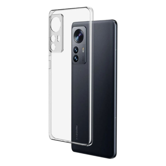 Stuff Certified® Funda Transparente Xiaomi 12X - Funda Transparente de Silicona