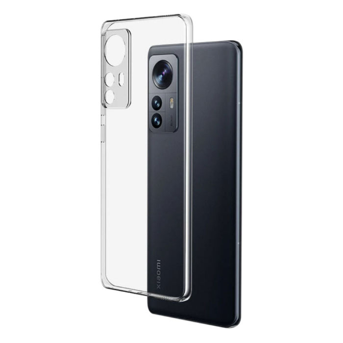 Xiaomi 12X Transparent Case - Silicone Clear Cover