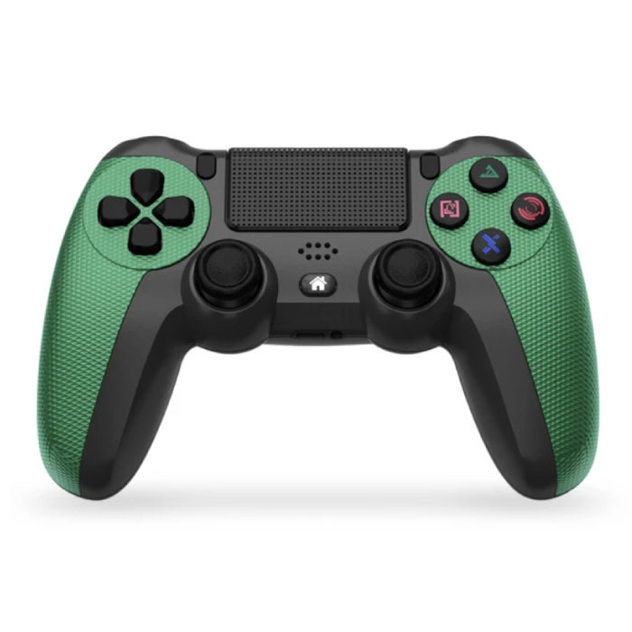 Controller di gioco per PlayStation 4 - Gamepad PS4 Bluetooth 4.0 con doppia vibrazione Verde