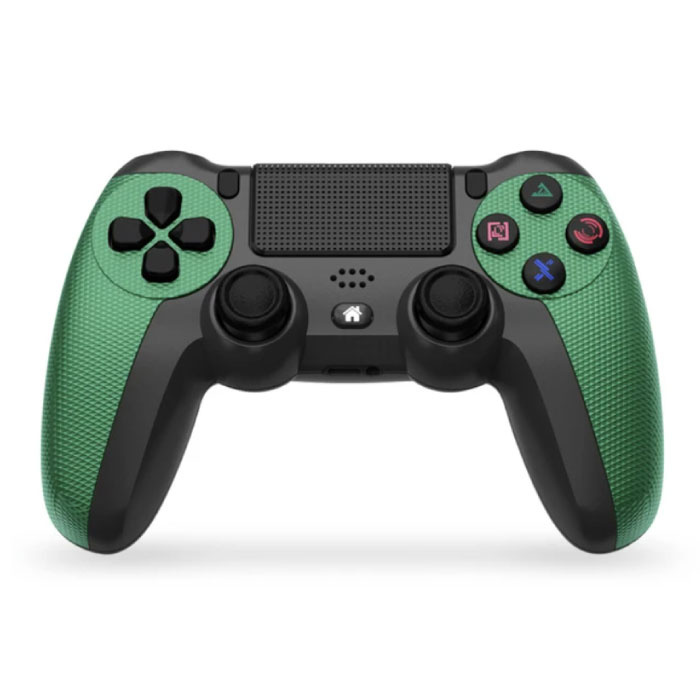 Mando Gaming para PlayStation 4 - PS4 Bluetooth 4.0 Gamepad con Doble Vibración Verde
