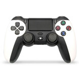 NEYOU Gaming Controller voor PlayStation 4 - PS4 Bluetooth 4.0 Gamepad met Dubbele Vibratie Wit