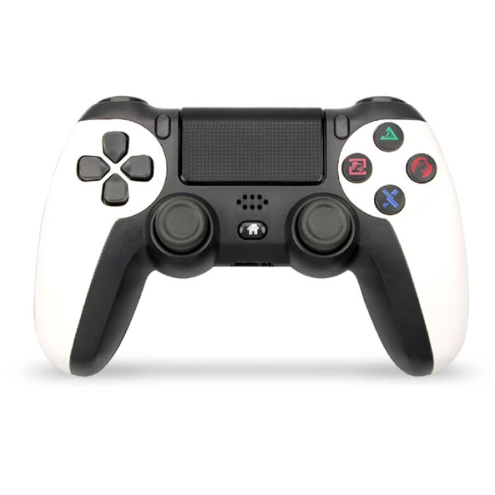 Gaming Controller for PlayStation 4 - PS4 Bluetooth 4.0 Gamepad with Double Vibration White