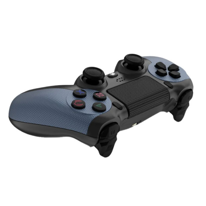 NEYOU Manette de jeu pour PlayStation 4 - Manette de jeu PS4 Bluetooth 4.0 avec double vibration noir