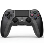 NEYOU Controller di gioco per PlayStation 4 - Gamepad PS4 Bluetooth 4.0 con doppia vibrazione Nero