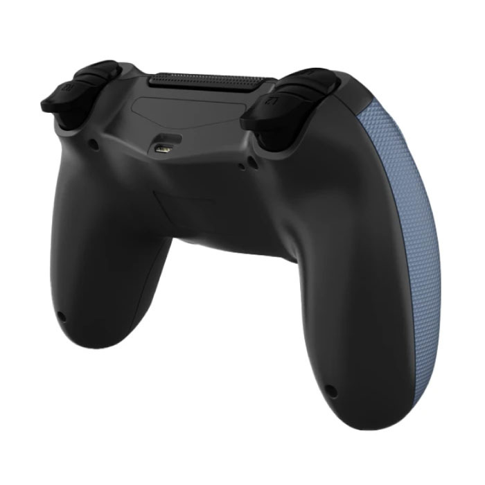 NEYOU Gaming Controller voor PlayStation 4 - PS4 Bluetooth 4.0 Gamepad met Dubbele Vibratie Grijs