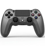 NEYOU Controller di gioco per PlayStation 4 - Gamepad PS4 Bluetooth 4.0 con doppia vibrazione Grigio