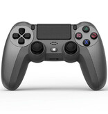 NEYOU Gaming Controller voor PlayStation 4 - PS4 Bluetooth 4.0 Gamepad met Dubbele Vibratie Grijs