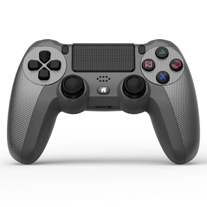 Gaming Controller for PlayStation 4 - PS4 Bluetooth 4.0 Gamepad with Double Vibration Gray