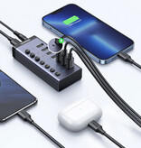 UGREEN Hub USB-C 7 en 1 - Compatible con Macbook Pro / Air - Divisor de transferencia de datos USB 3.0 Azul
