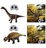 Stuff Certified® RC Dinosaur (Ankylosaurus) with Remote Control - Controllable Toy Dino Robot