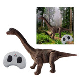 Stuff Certified® Dinosaure RC (Brachiosaure) avec télécommande - Robot Dino jouet contrôlable