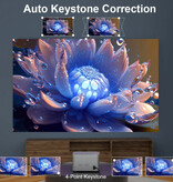 Magcubic Android 11 Projector - 580 ANSI Lumen - Beamer Home Media Player Gray