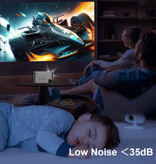 Magcubic Android 11 Projector - 580 ANSI Lumen - Beamer Home Media Player Gray