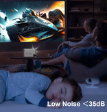 Magcubic Projecteur Android 11 - 580 ANSI Lumen - Beamer Home Media Player Gris