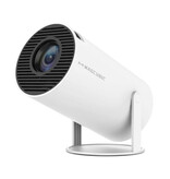 Magcubic HY300 Portable Projector - 200 ANSI Lumens - Android 11 Beamer Home Media Player White