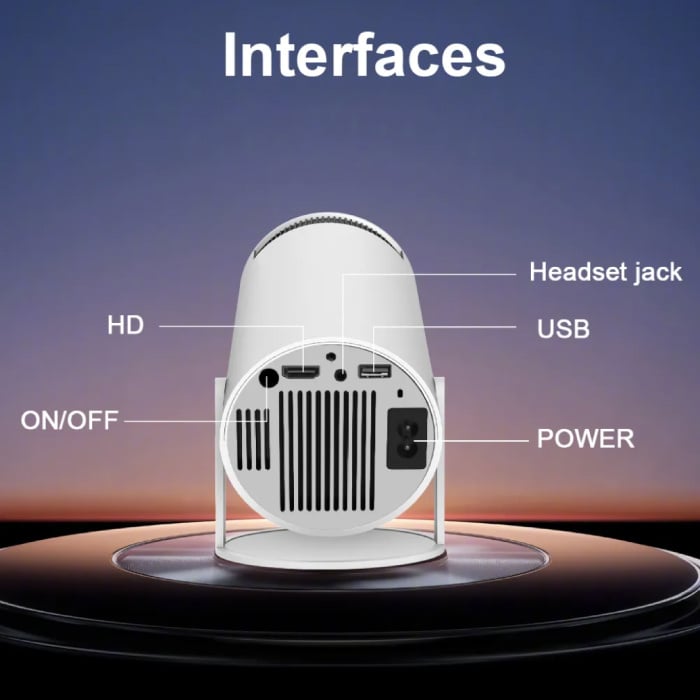 Guía de instalación del proyector inteligente MAGCUBIC HY300