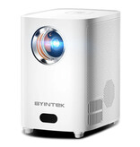 BYINTEK Proiettore X15 - 250 ANSI Lumen - Lettore multimediale domestico Android Beamer Bianco