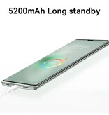 Landvo Smartphone C55 Pro Negro - Android 13 - 8 GB RAM - 256 GB Almacenamiento - Cámara 48MP - Batería 5200mAh
