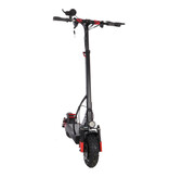 Kugoo Trottinette électrique pliante WideWheel Pro - Tout-terrain Smart E Step Ultralight - 500W - 45 km/h - Roues larges de 8 pouces - Noir - Copy