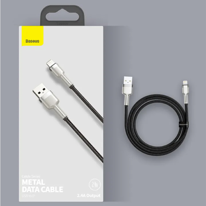 USB Charging Cable for iPhone Lightning - 2 Meters - Braided Nylon