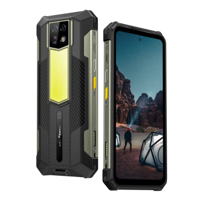 Armor 24 Outdoor Smartphone - 22000mAh Batterij - 12 GB RAM - 256 GB Opslag - 64MP Camera