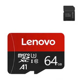 Lenovo 64GB Micro-SD/TF Kaart - SDHC/SDXC - A1 Flash Geheugen