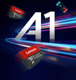 Lenovo Karta Micro-SD/TF o pojemności 128 GB — SDHC/SDXC — Pamięć Flash A1 - Copy