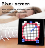 Shustar Pantalla de píxeles LED de 32x32: pantalla de luz RGB programable y personalizable