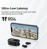 Baseus Bezprzewodowe słuchawki Bowie EZ10 - słuchawki douszne TWS Bluetooth 5.3 czarne