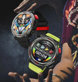 Lokmat Zeus 5 Pro Smartwatch - Slaapmonitor Hartslag Zuurstof Sport Activity Tracker Waterdicht Groen