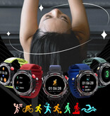 Lokmat Zeus 5 Pro Smartwatch – Schlafmonitor, Herzfrequenz, Sauerstoff, Sportaktivitäts-Tracker, wasserdicht, Rot
