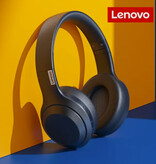 Lenovo Casque sans fil ThinkPlus TH10 avec microphone - Casque Bluetooth 5.0 Noir