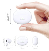 Huawei Auricolari Wireless Mini Pro - Cuffie Auricolari HiFi TWS Bluetooth 5.0 Bianco