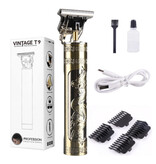 Stuff Certified® Retro T9 Hair Clipper - Cordless Trimmer Electric Shaver Bronze Dragon