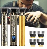 Stuff Certified® Retro T9 Hair Clipper - Cordless Trimmer Electric Shaver Bronze Buddha