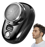 Stuff Certified® Mini Shaver - Trimmer Cordless Shaving Machine Electric Hair Clipper Black