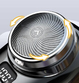 Stuff Certified® Mini afeitadora - Recortadora Máquina de afeitar inalámbrica Cortadora de cabello eléctrica Plata