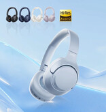 QCY Cuffie wireless H3 - ANC Bluetooth 5.4 Cuffie ad alta risoluzione Blu scuro