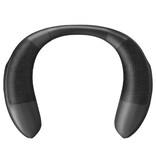 Rockmia Haut-parleur tour de cou sans fil EBS-909 - Barre de son Bluetooth 5.0 - Noir
