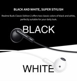 Realme Auriculares Buds Classic con control de una tecla - Auriculares USB tipo C - Blanco