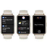 Huawei Smartwatch Fit 2 – Pasek silikonowy – Wyświetlacz AMOLED 1,74 cala – Zegarek sportowy z czujnikiem tętna – Czarny