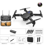 Stuff Certified® E88 Mini RC Drone with 4K Camera - WiFi Quadcopter with One Key Auto Return - Black