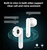 Huawei J56 Pro Wireless Earphones - Touch Control Earbuds Bluetooth 5.1 Earphone - White