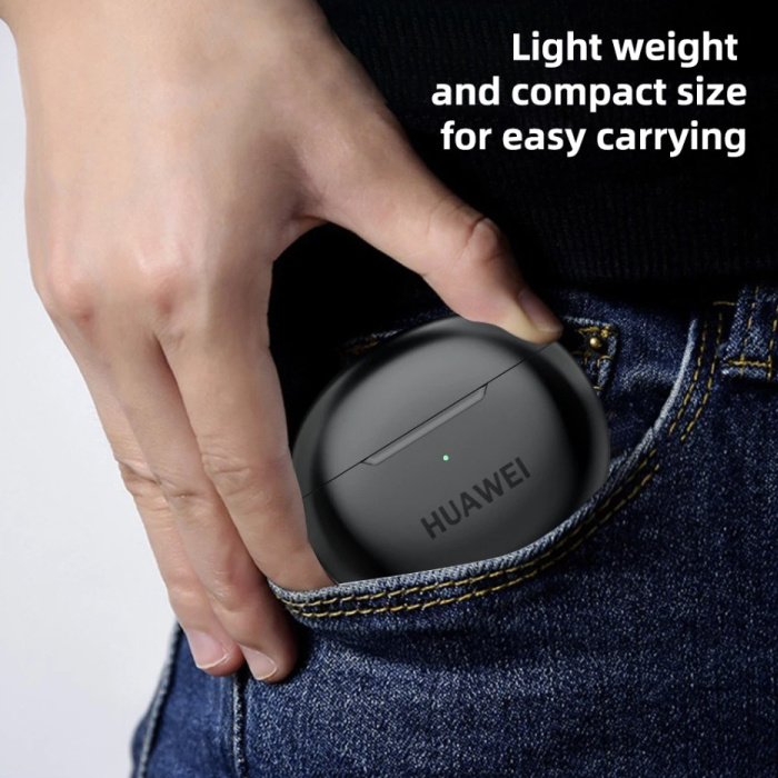 Huawei Écouteurs sans fil J56 Pro - Écouteurs à commande tactile Bluetooth 5.1 - Blanc