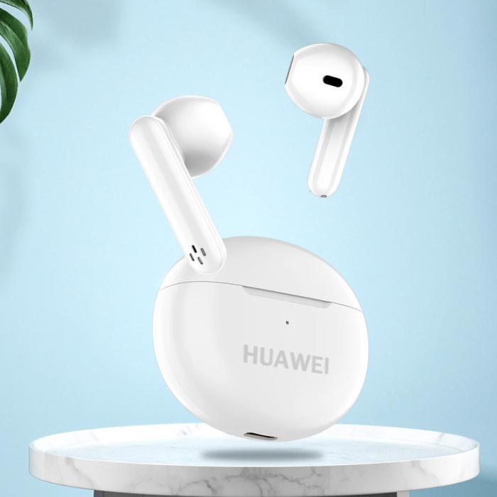 Huawei Écouteurs sans fil J56 Pro - Écouteurs à commande tactile Bluetooth 5.1 - Blanc